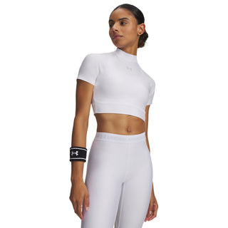 Under Armour HeatGear Crop Mock SS