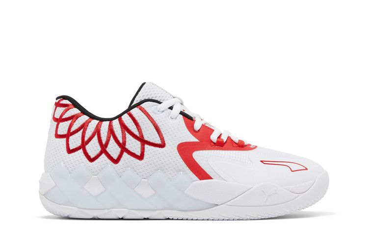Puma MB.01 Lo 'Team Colors - White High Risk Red'