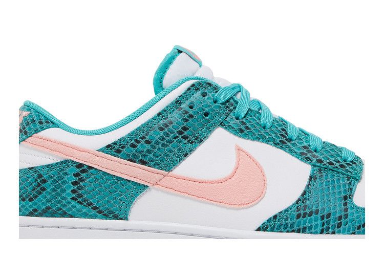 Nike Dunk Low 'Washed Teal Snakeskin'