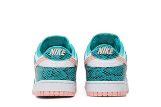 Nike Dunk Low 'Washed Teal Snakeskin'