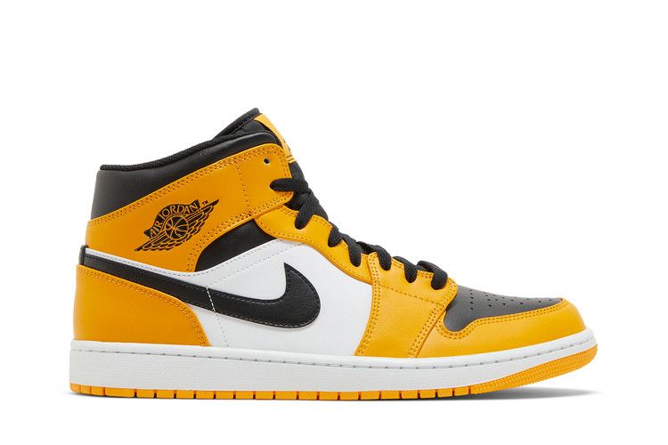 Air Jordan 1 Mid 'Reverse Yellow Toe'