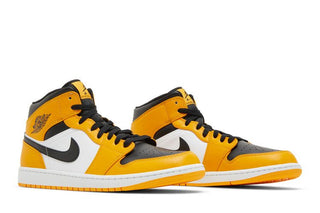 Air Jordan 1 Mid 'Reverse Yellow Toe'