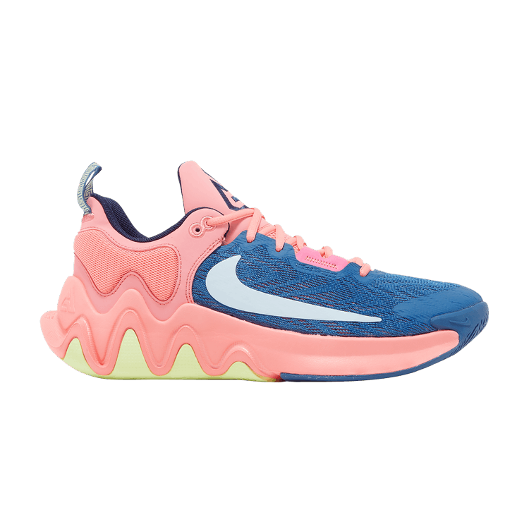 Nike Giannis Immortality 2 'Dark Marina Blue Laser Crimson'