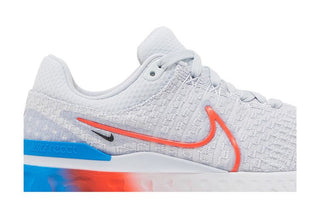 Nike React Infinity Run Flyknit 3 'Grey Bright Crimson'