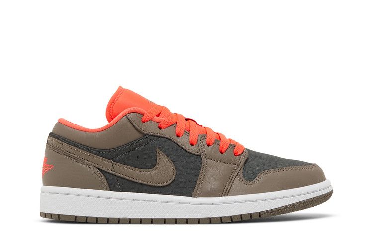 Air Jordan 1 Low SE 'Black Olive Bright Crimson'