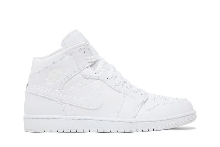 Air Jordan 1 Mid 'Triple White'