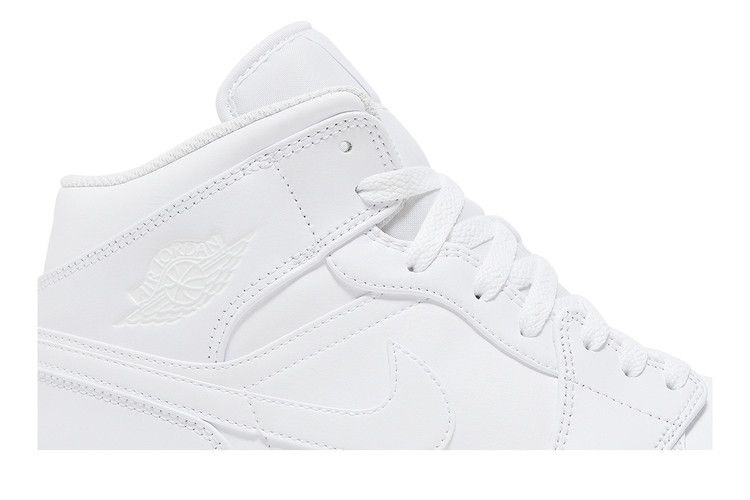 Air Jordan 1 Mid 'Triple White'
