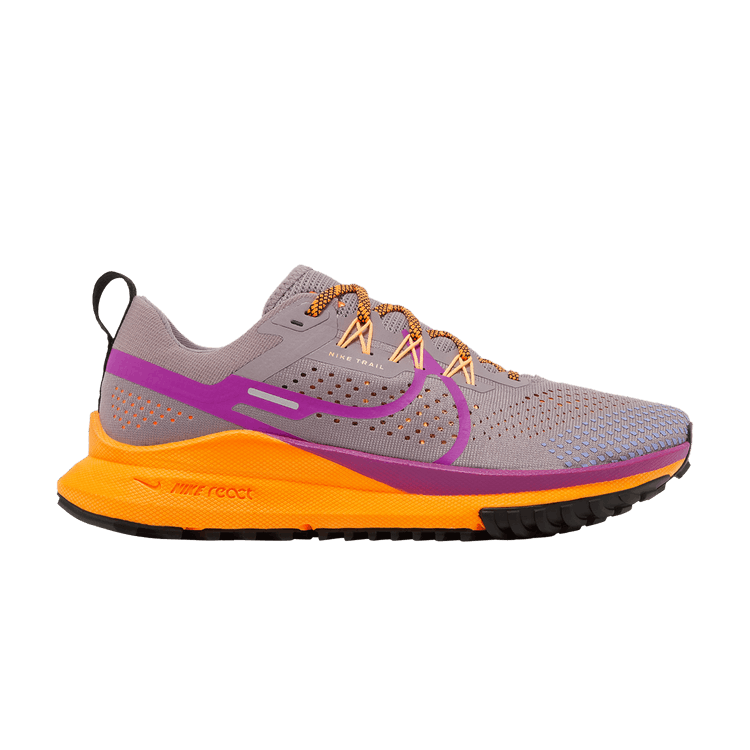 Nike React Pegasus Trail 4 'Purple Smoke Total Orange'