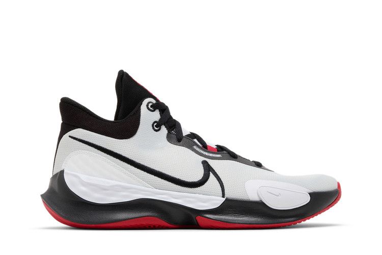 Nike Renew Elevate 3 'Pure Platinum Black Red'