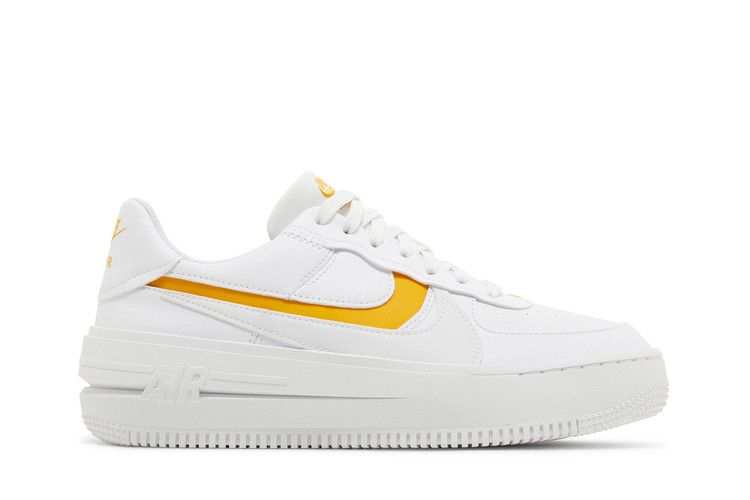 Nike Air Force 1 PLT.AF.ORM 'White Yellow Ochre'