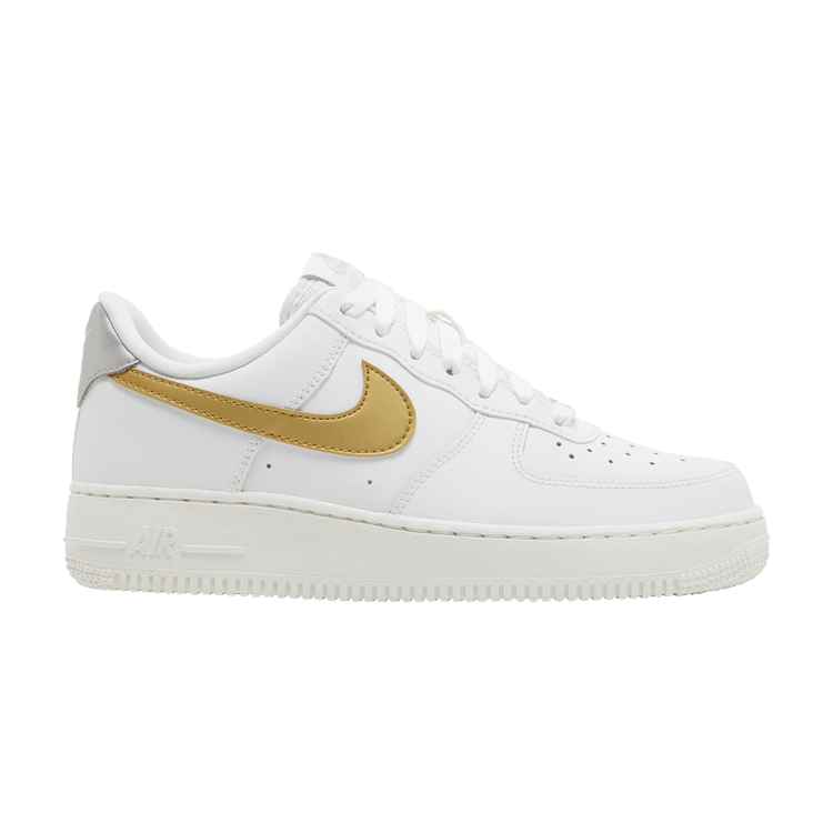 Nike Air Force 1 '07 'White Metallic Gold'