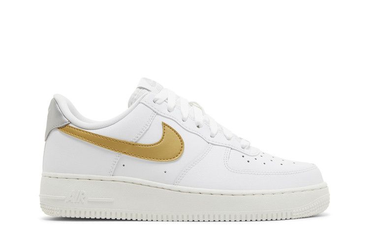 Nike Air Force 1 '07 'White Metallic Gold'