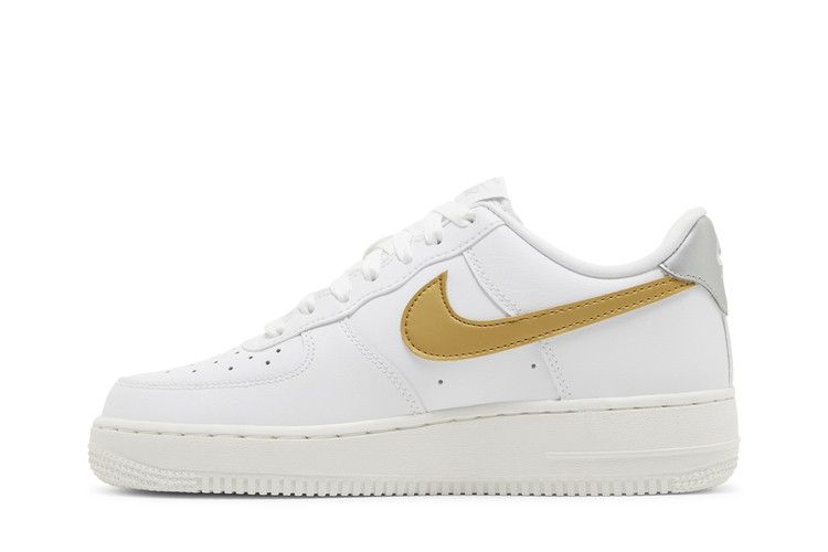 Nike Air Force 1 '07 'White Metallic Gold'