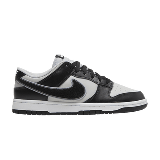 Nike Dunk Low 'Chenille Swoosh - Black Grey Fog'