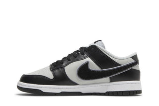Nike Dunk Low 'Chenille Swoosh - Black Grey Fog'