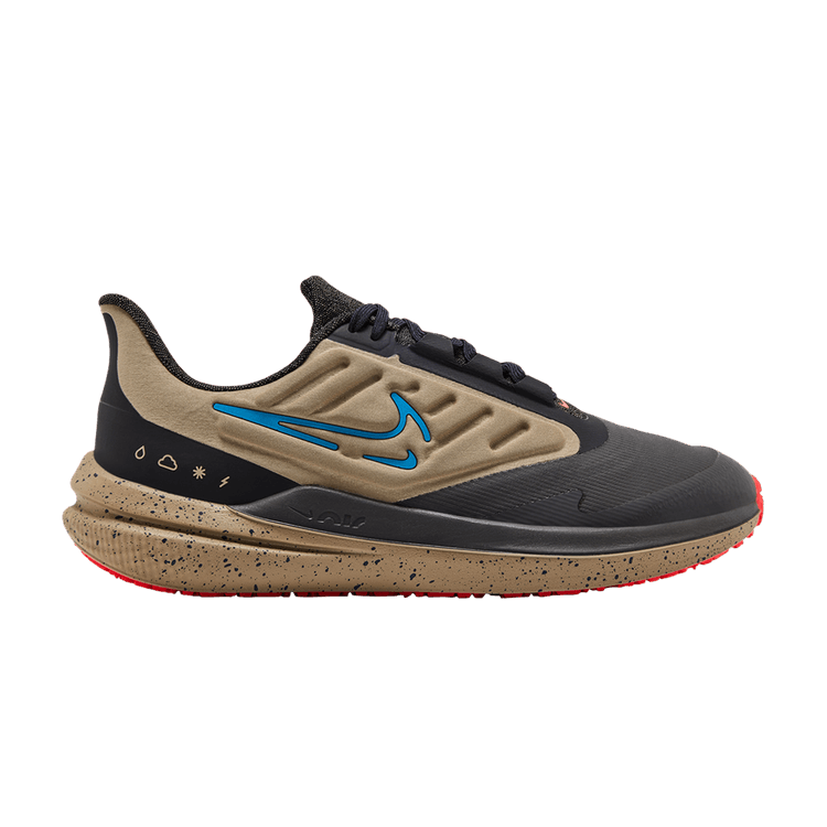 Nike Air Winflo 9 Shield 'Medium Ash Laser Blue'