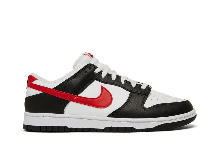 Nike Dunk Low 'Black White Red'