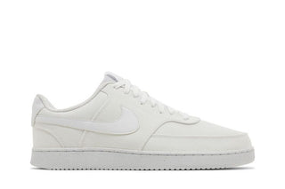 Nike Court Vision Low Canvas Next Nature 'Triple White'