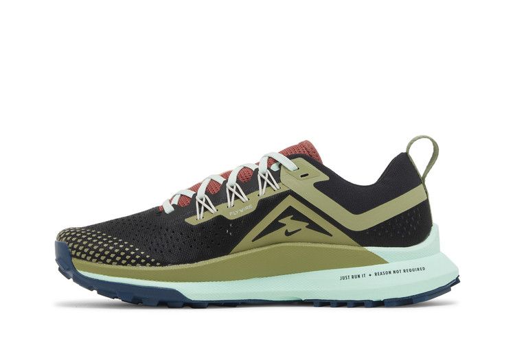 Nike React Pegasus Trail 4 'Black Alligator Mint'