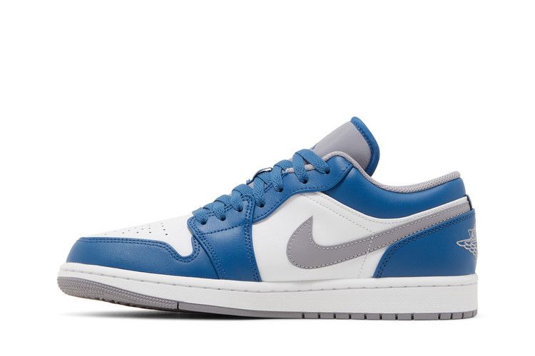 Air Jordan 1 Low 'True Blue Cement'