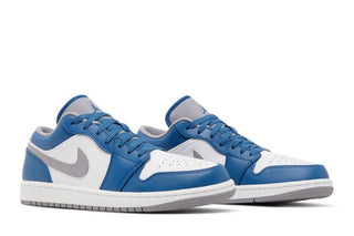 Air Jordan 1 Low 'True Blue Cement'
