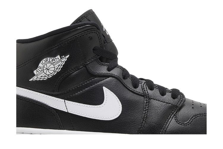 Air Jordan 1 Mid 'Black White'