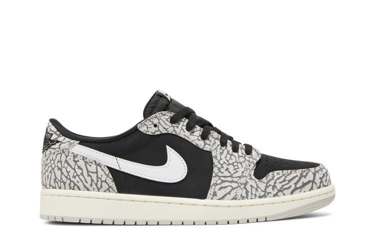 Air Jordan 1 Retro Low OG 'Black Cement'