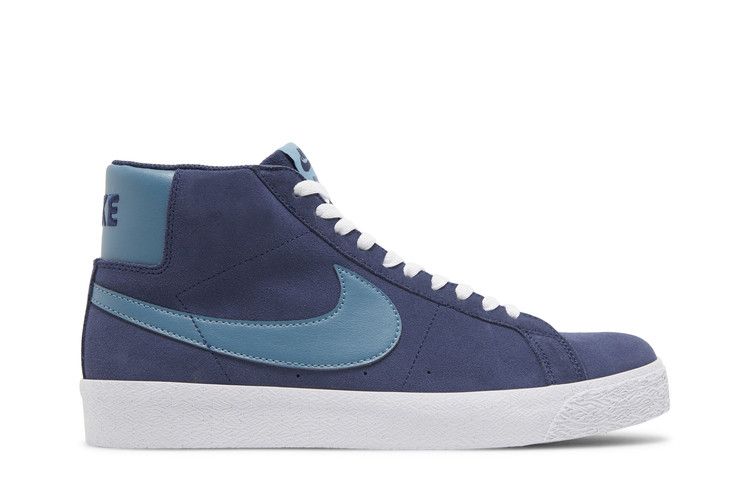 Nike Zoom Blazer Mid SB 'Navy Aqua'