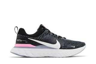 Nike React Infinity Run Flyknit 3 'Black Football Grey Pink'