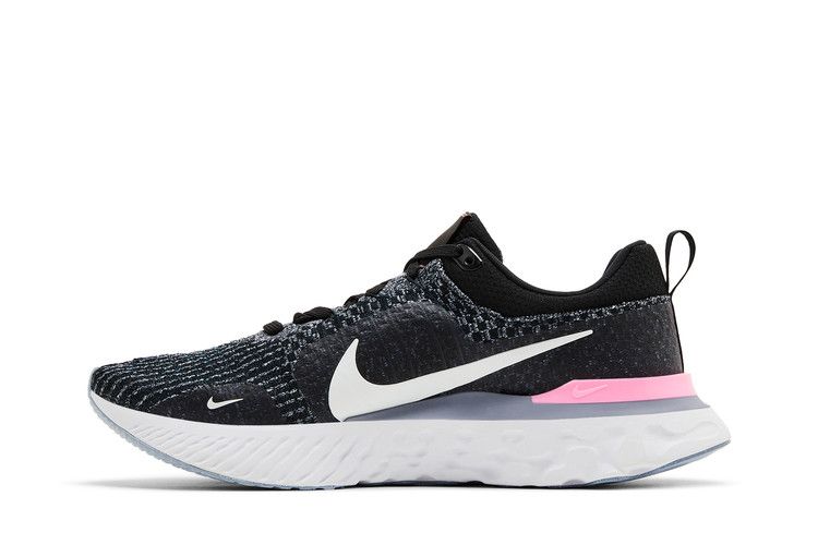 Nike React Infinity Run Flyknit 3 'Black Football Grey Pink'