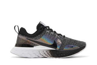 Nike React Infinity Run Flyknit 3 Premium 'Black Zebra Iridescent'