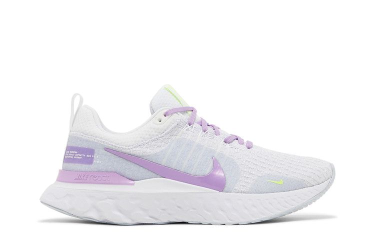 Nike React Infinity Run Flyknit 3 'Grey Rush Fuchsia'