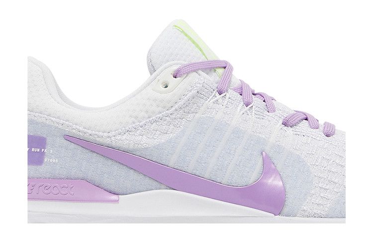 Nike React Infinity Run Flyknit 3 'Grey Rush Fuchsia'