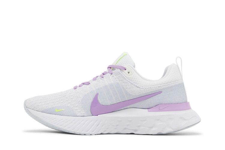Nike React Infinity Run Flyknit 3 'Grey Rush Fuchsia'