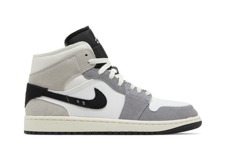 Air Jordan 1 Mid SE Craft 'Inside Out - Cement Grey'