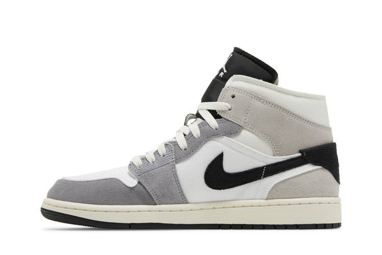 Air Jordan 1 Mid SE Craft 'Inside Out - Cement Grey'