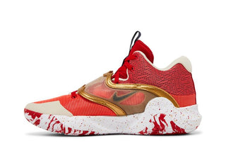 Nike KD Trey 5 X 'University Red Metallic Gold'
