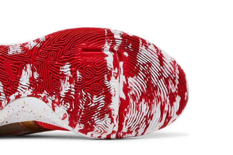 Nike KD Trey 5 X 'University Red Metallic Gold'