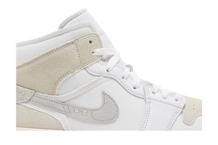 Air Jordan 1 Mid SE Craft 'Inside Out - White Sail'