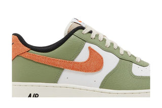 Nike Air Force 1 '07 'Oil Green Orange'