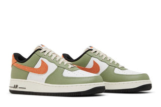 Nike Air Force 1 '07 'Oil Green Orange'