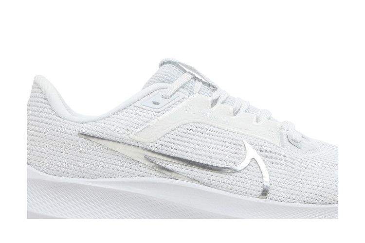 Nike Air Zoom Pegasus 40 'White Metallic Silver'