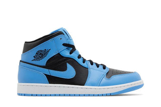 Air Jordan 1 Mid 'University Blue Black'