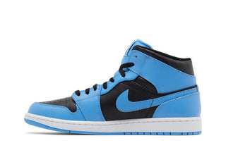 Air Jordan 1 Mid 'University Blue Black'