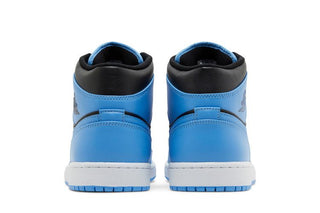 Air Jordan 1 Mid 'University Blue Black'