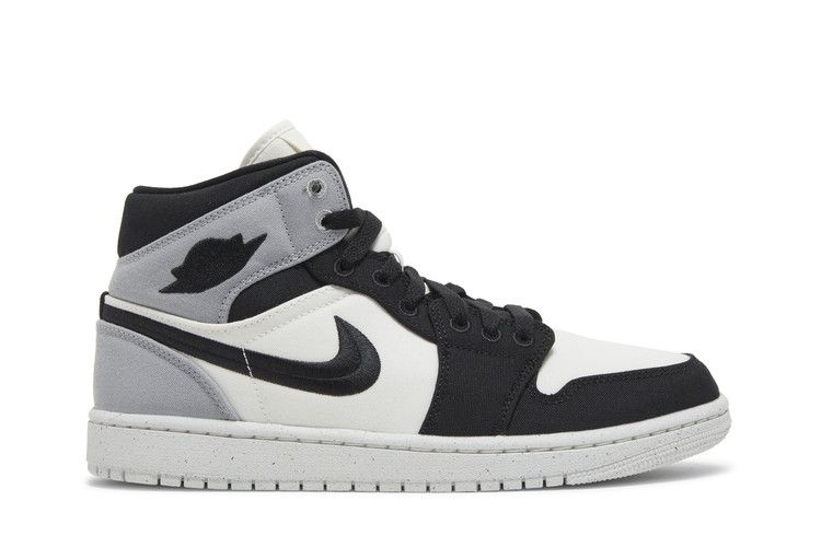 Air Jordan 1 Mid SE 'Light Steel Grey Canvas'