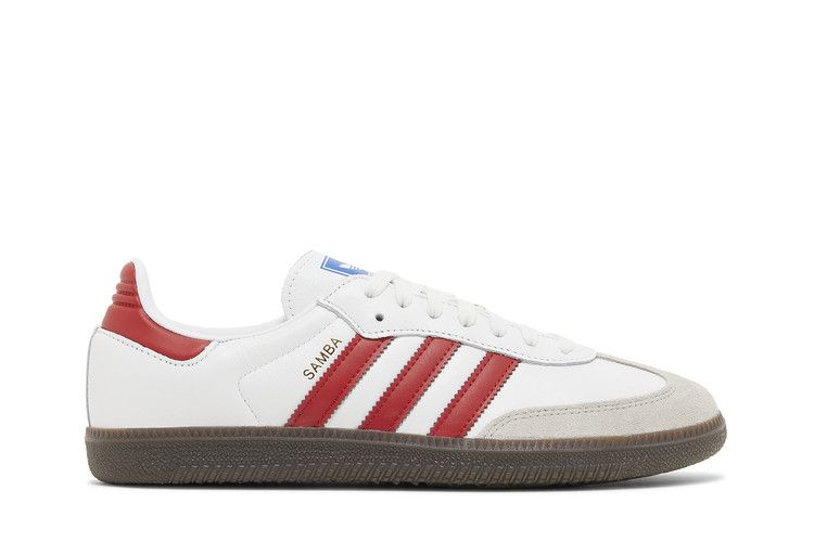 adidas Samba OG 'White Scarlet'
