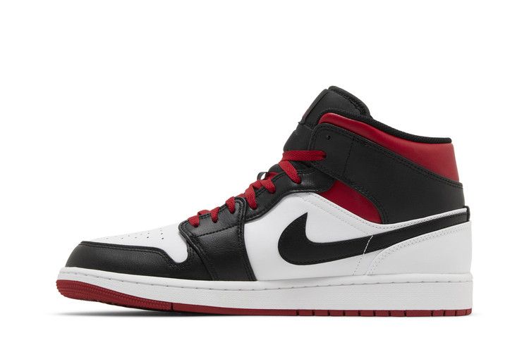 Air Jordan 1 Mid 'Gym Red Black Toe'