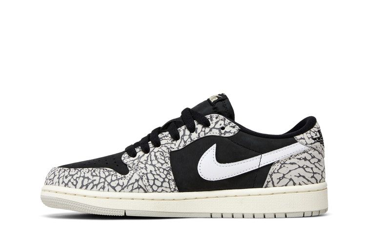 Air Jordan 1 Retro Low OG 'Black Cement'