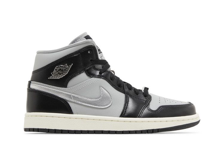 Air Jordan 1 Mid SE 'Black Chrome'
